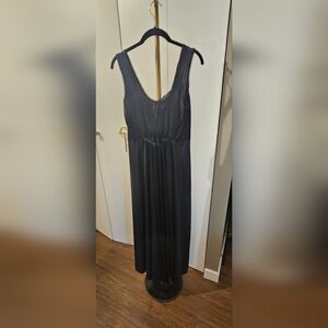 Elegant Black Lace Nightgown